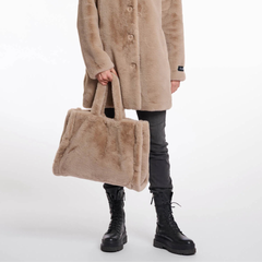 Rino & Pelle Daan 7002511 Borsa Shopper Donna Oat