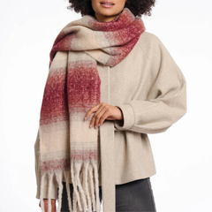 Rino & Pelle Erica 7002512 Sciarpa Donna Sugar Plum Birch
