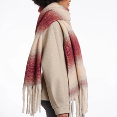 Rino & Pelle Erica 7002512 Sciarpa Donna Sugar Plum Birch