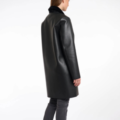 Rino & Pelle Ivon 7002512 Cappotto Reversibile Donna Black