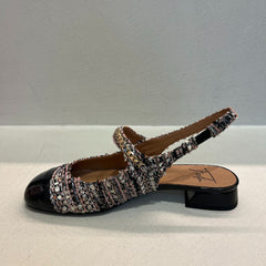 Roberto Festa Décolleté Yolanda in Tessuto Multicolor