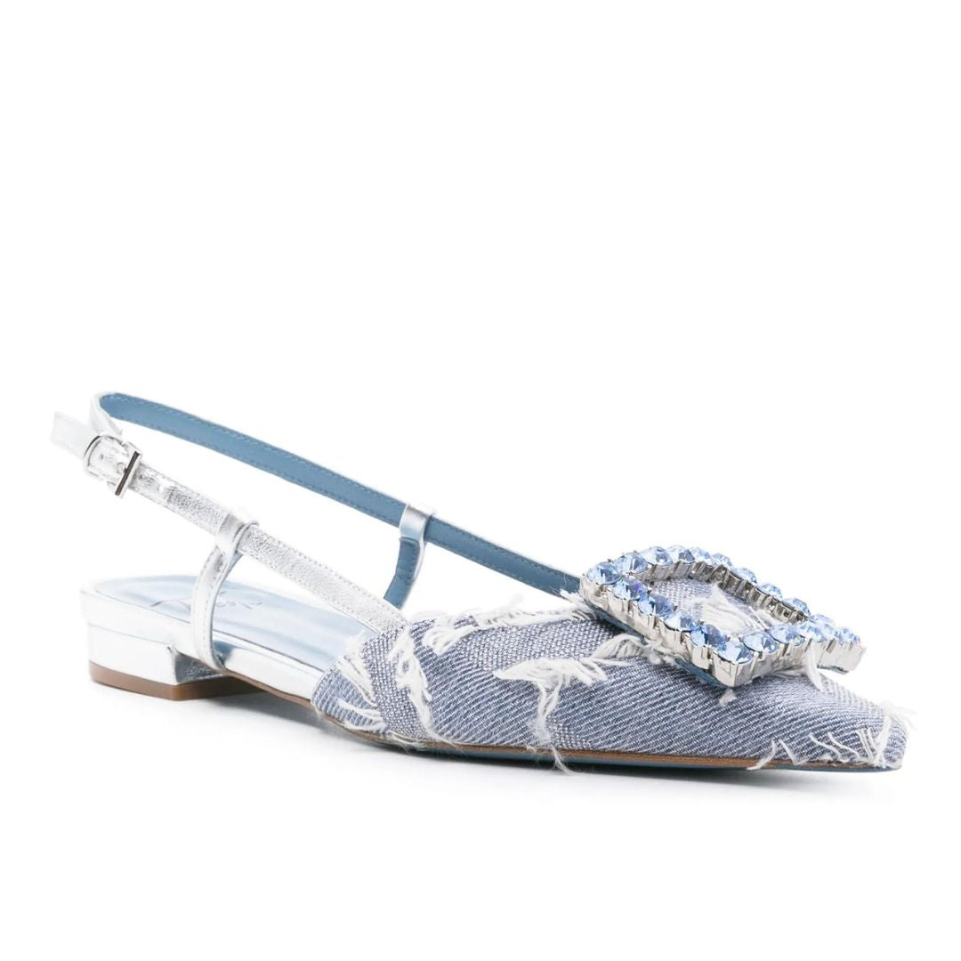 Roberto Festa Lavanda Slingback Gwynet/Jeans