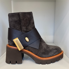 Roberto Festa Cipria Stivaletti Donna Testa Di Moro