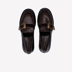 Roberto Festa Lira Mocassini Donna Bordeaux