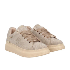 Tosca Blu Sneakers Donna Strass Beige