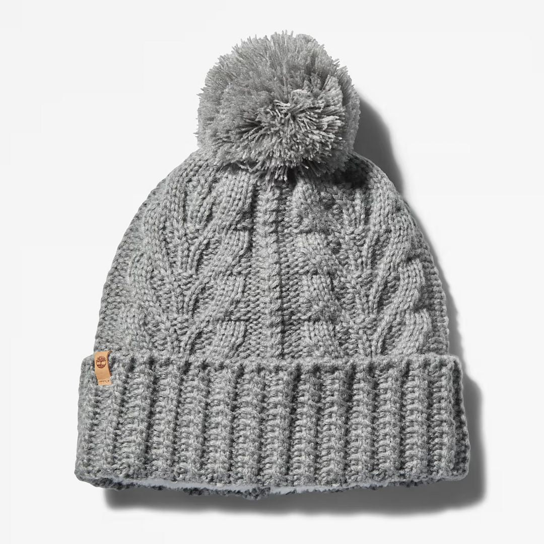 Timberland Berretto con Pompon Grigio