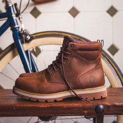 Timberland Stivale Impermeabile Britton Road Mid Marrone Scuro