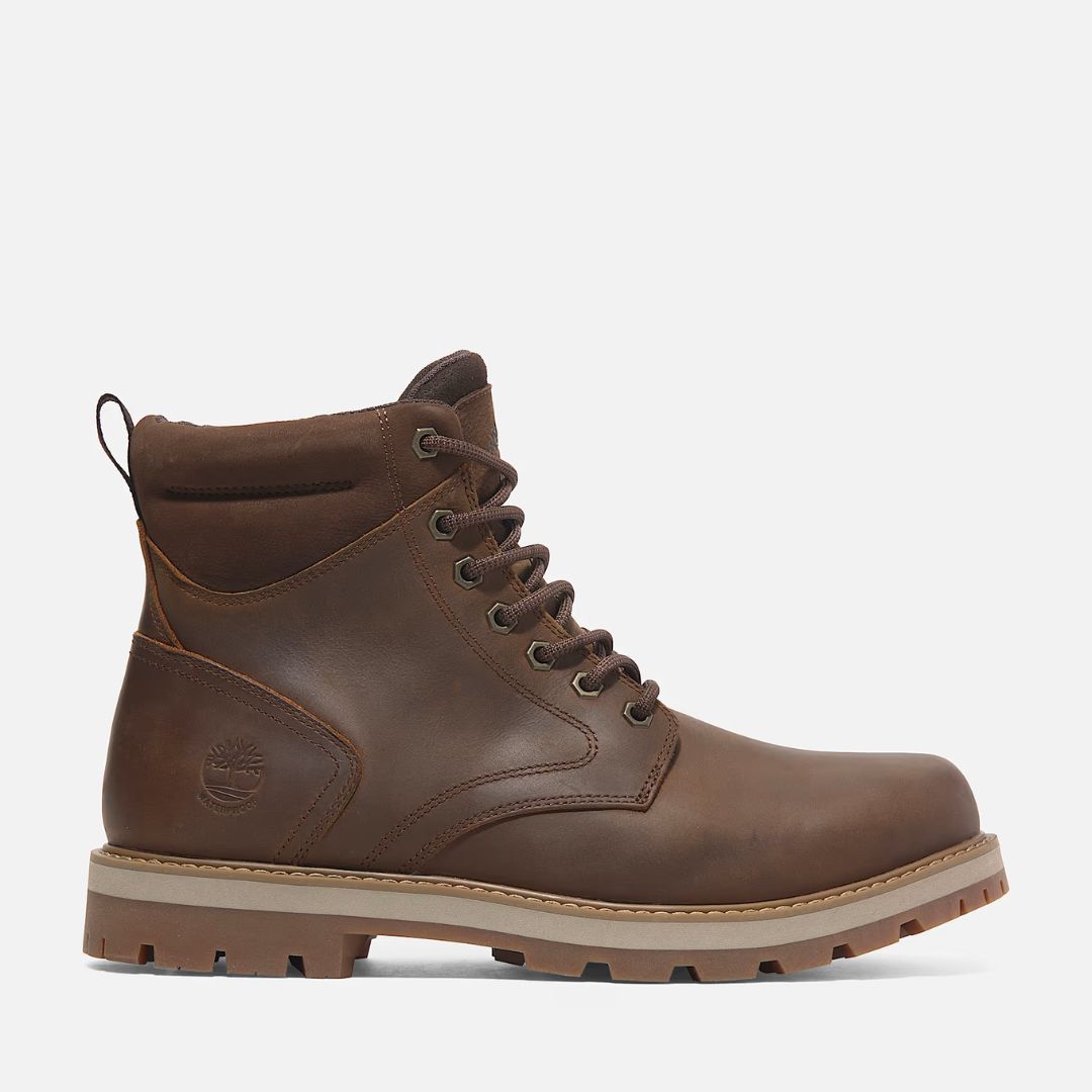 Timberland Stivale Impermeabile Britton Road Mid Marrone Scuro