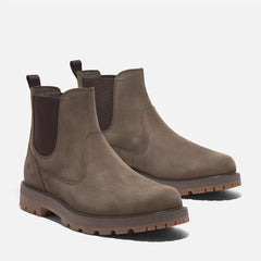 Timberland Stivale Chelsea Britton Road Mid Medium Brown Nubuck
