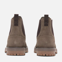 Timberland Stivale Chelsea Britton Road Mid Medium Brown Nubuck