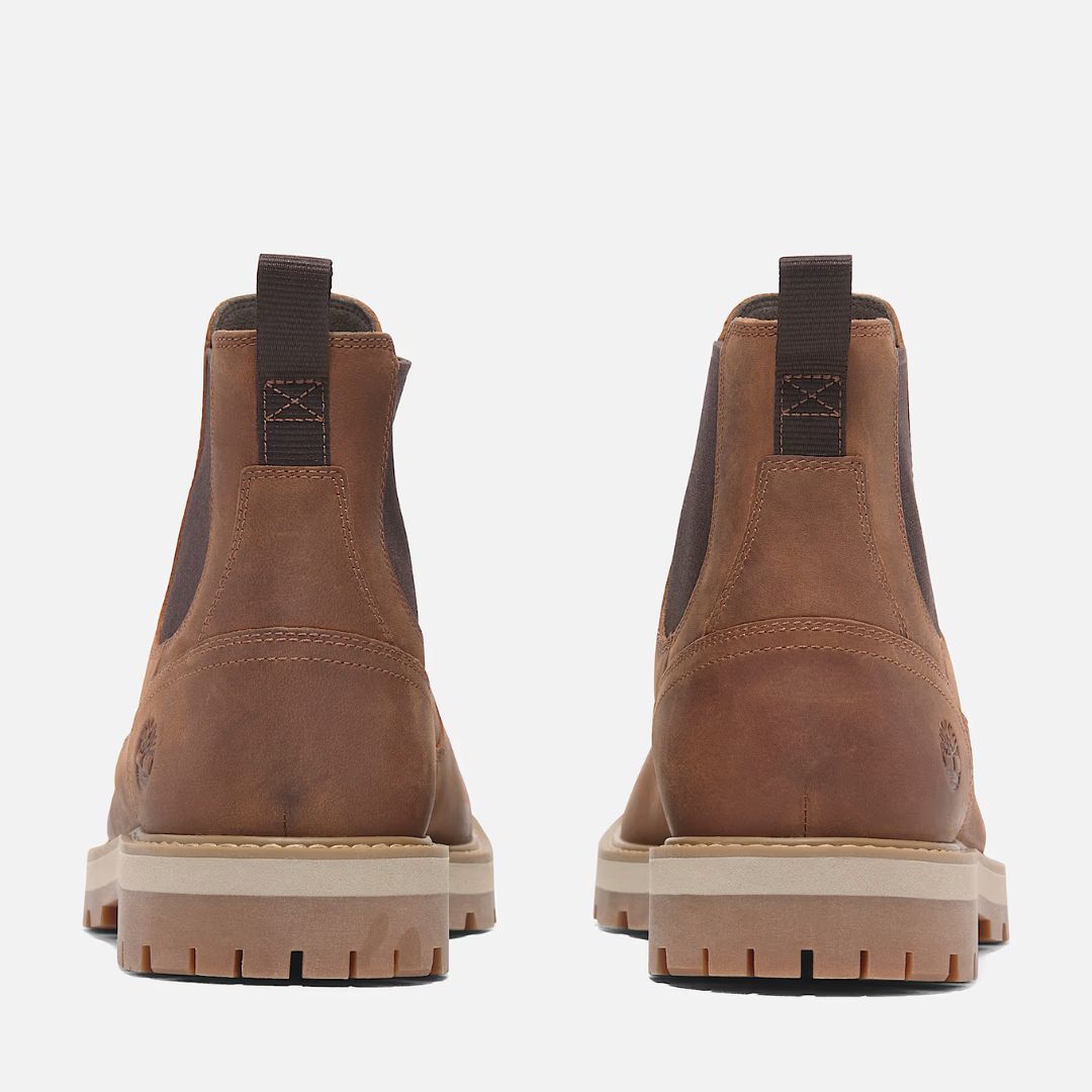 Timberland Stivale Chelsea Britton Road Mid Rust Full Grain