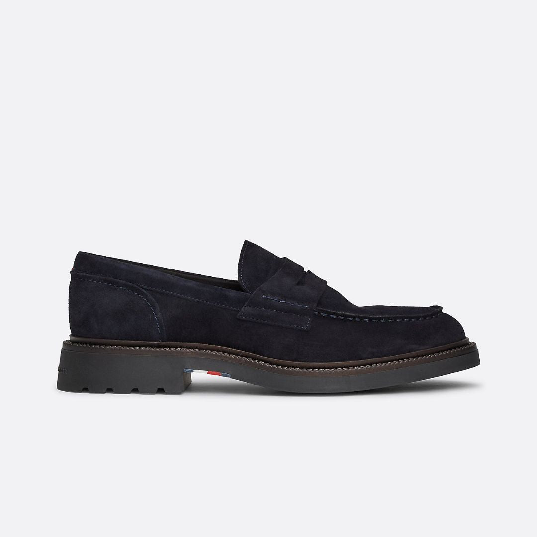 Tommy Hilfiger Mocassino in Camoscio Desert Sky