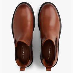 Tommy Hilfiger FW0FW08766 Stivaletti Chelsea Donna Cinnamon Bark