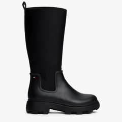 Tommy Hilfiger FW0FW08973 Stivali da Pioggia Donna Black