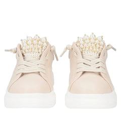 Tosca Blu Sneakers Bellatrix con Perle Beige
