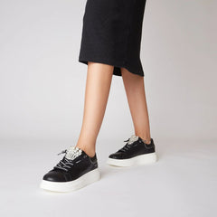 Tosca Blu Sneakers Bellatrix con Perle Nero
