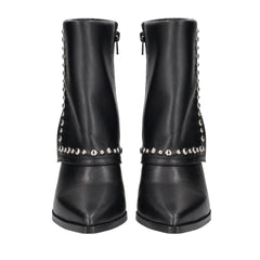 Tosca Blu Stivaletto Nevado in Pelle con Borchie Nero