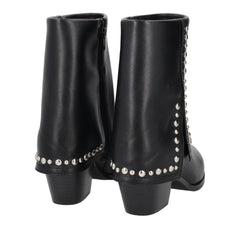 Tosca Blu Stivaletto Nevado in Pelle con Borchie Nero