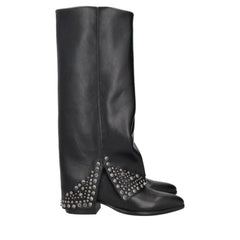 Tosca Blu Giselle S332 Stivali con Borchie Donna Nero