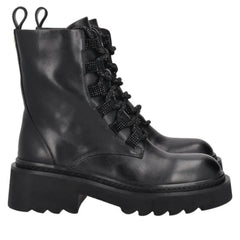 Tosca Blu Lea S370 Stivaletti in Pelle Donna Nero