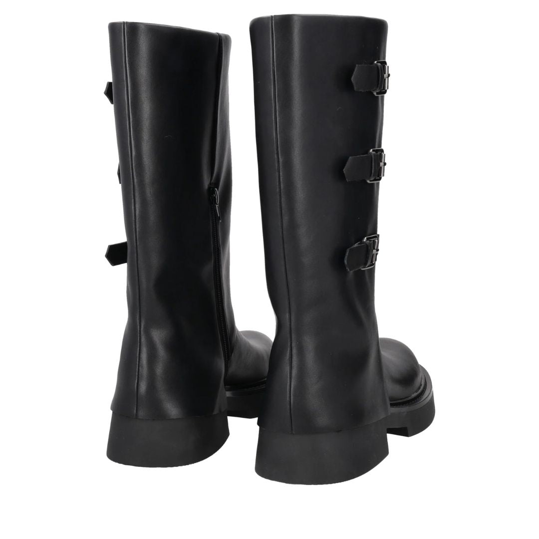 Tosca Blu Mathilde S412 Stivali con Fibbie Donna Nero
