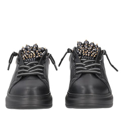 Tosca Blu Chic S007 Sneakers Slip-on con Perle Donna Nero