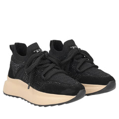 Tosca Blu Chill Out S080 Sneakers con Microstrass Donna Nero