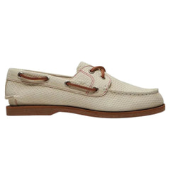 Timberland Scarpe Da Barca Donna Light Beige Nabuk