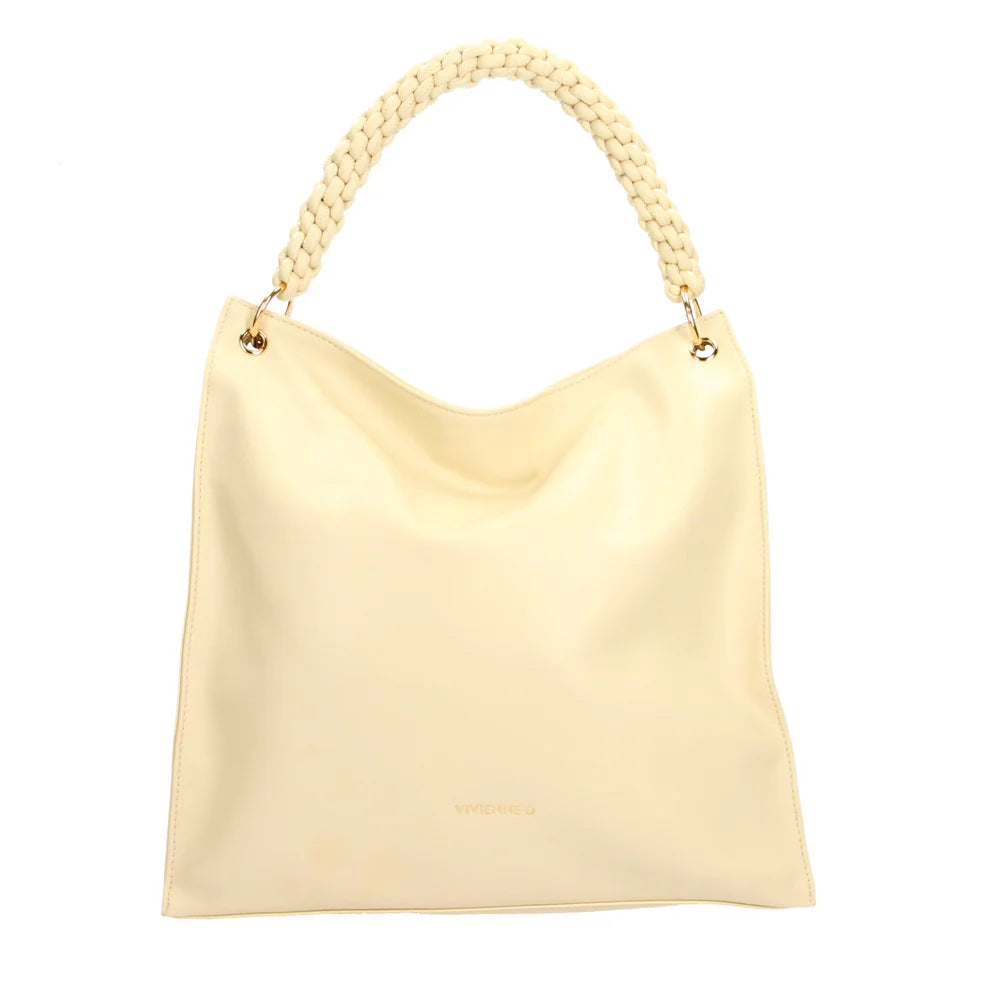 VivienneD Borsa Shopper Romantic Panna