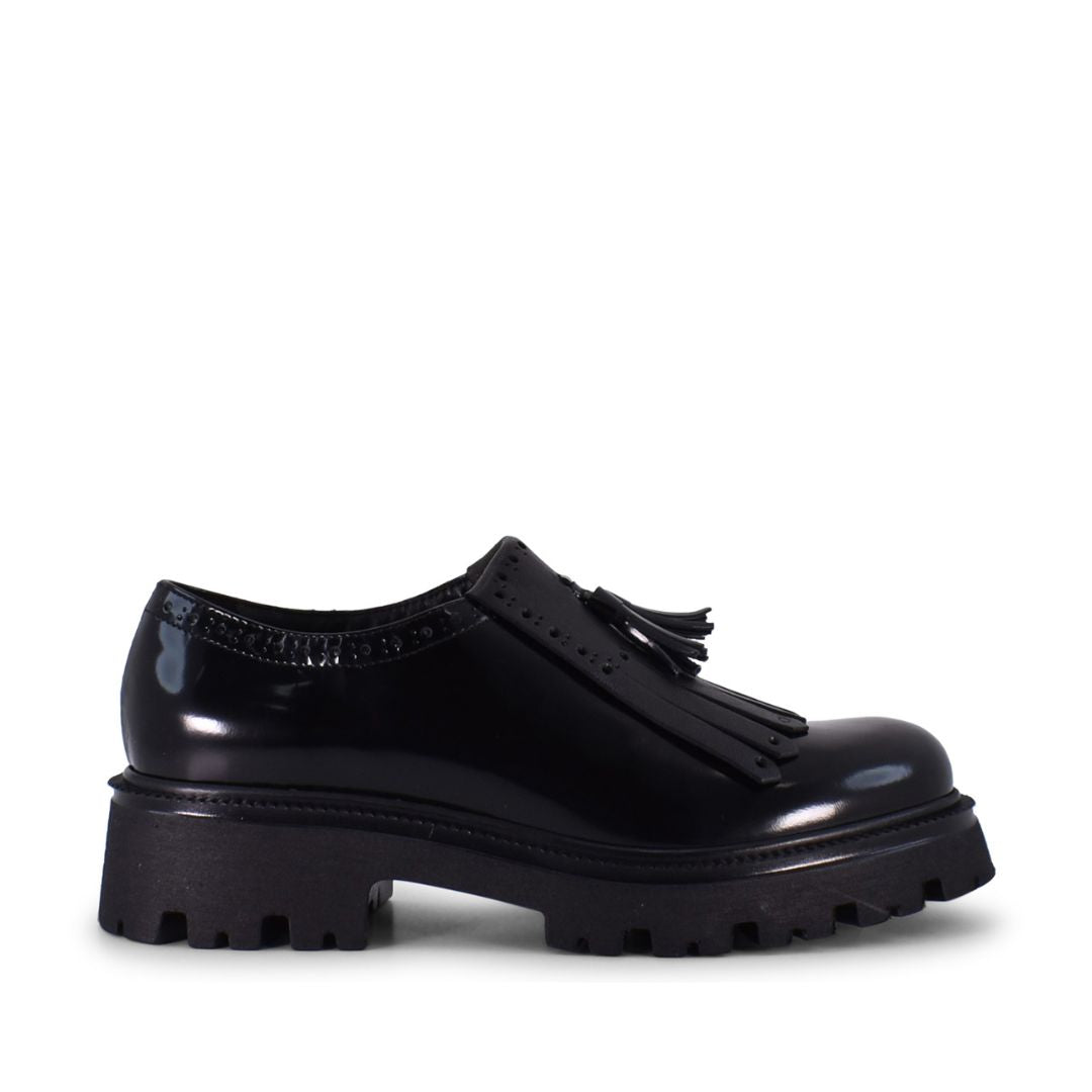 VSL Mocassino in Pelle Nero