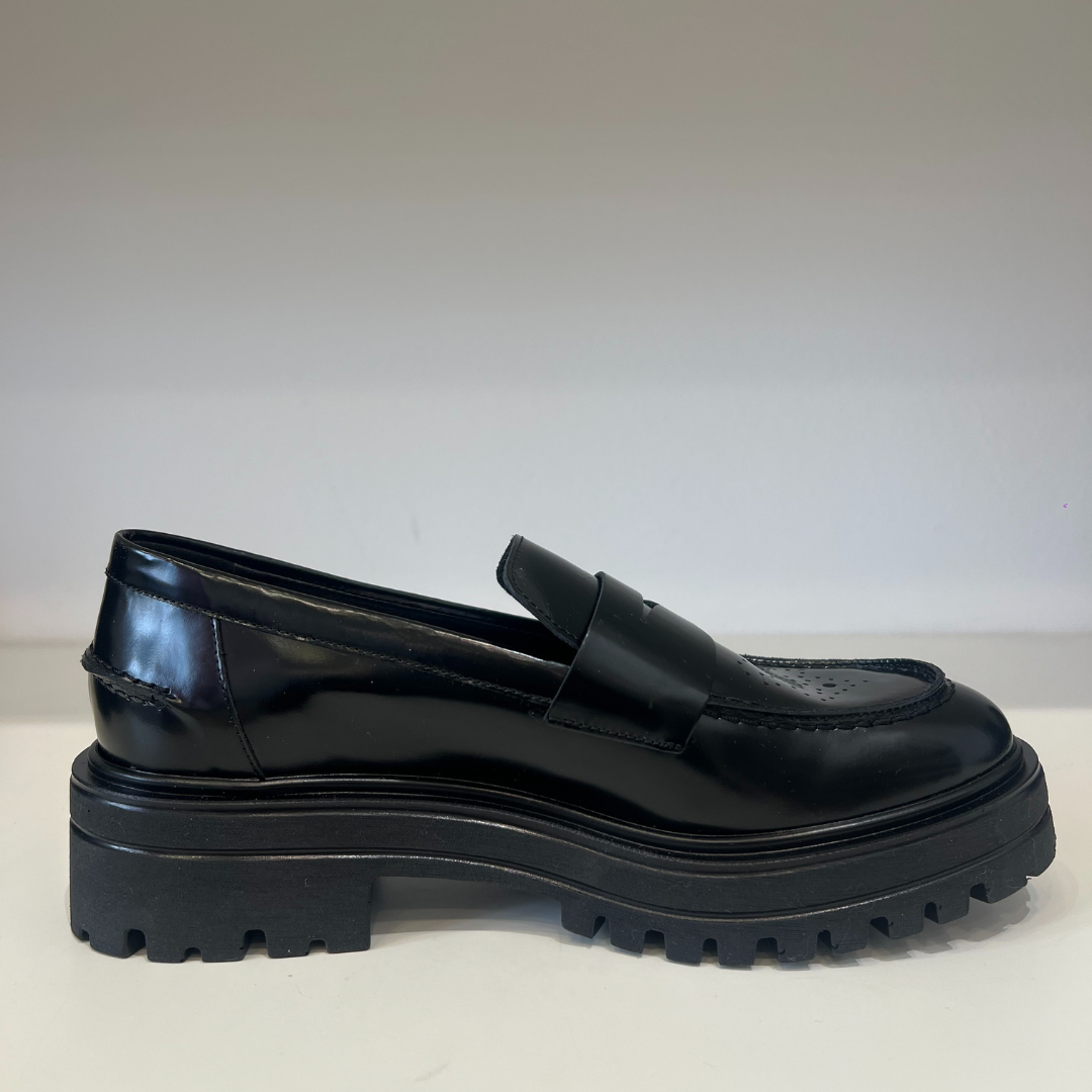 VSL 7820 Mocassini Donna Nero