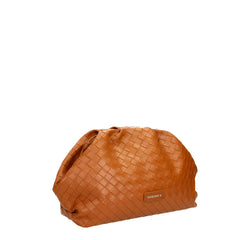 VivienneD Maxi Pochette Twist Cuoio