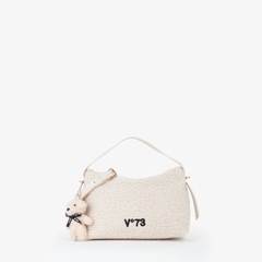 V°73 Isabella 73BS9D001P Borsa a Spalla Donna Ecru