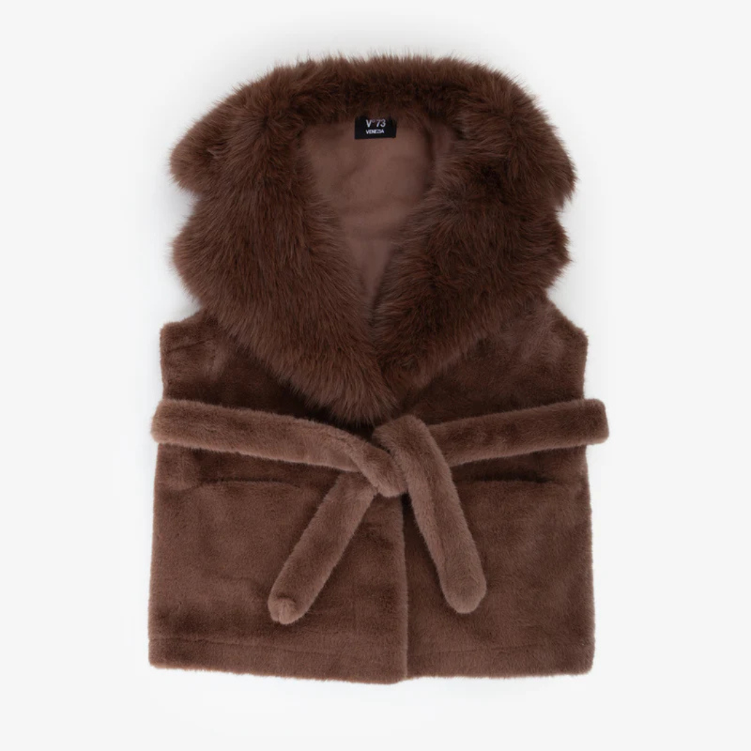 V°73 Penny 73C19EX04 Pelliccia Donna Marrone