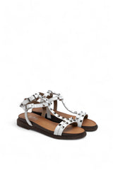 Via Brera 90556 Sandalo Bianco