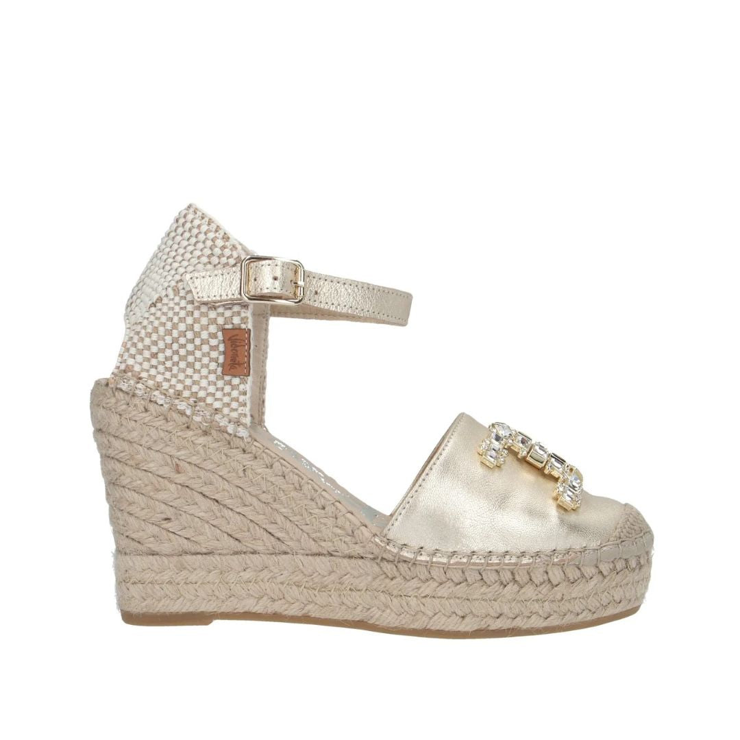 Vidorreta Espadrillas Gioiello Oro