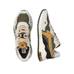 W6YZ BREEZE-M Sneakers  White-Militare-Zucca