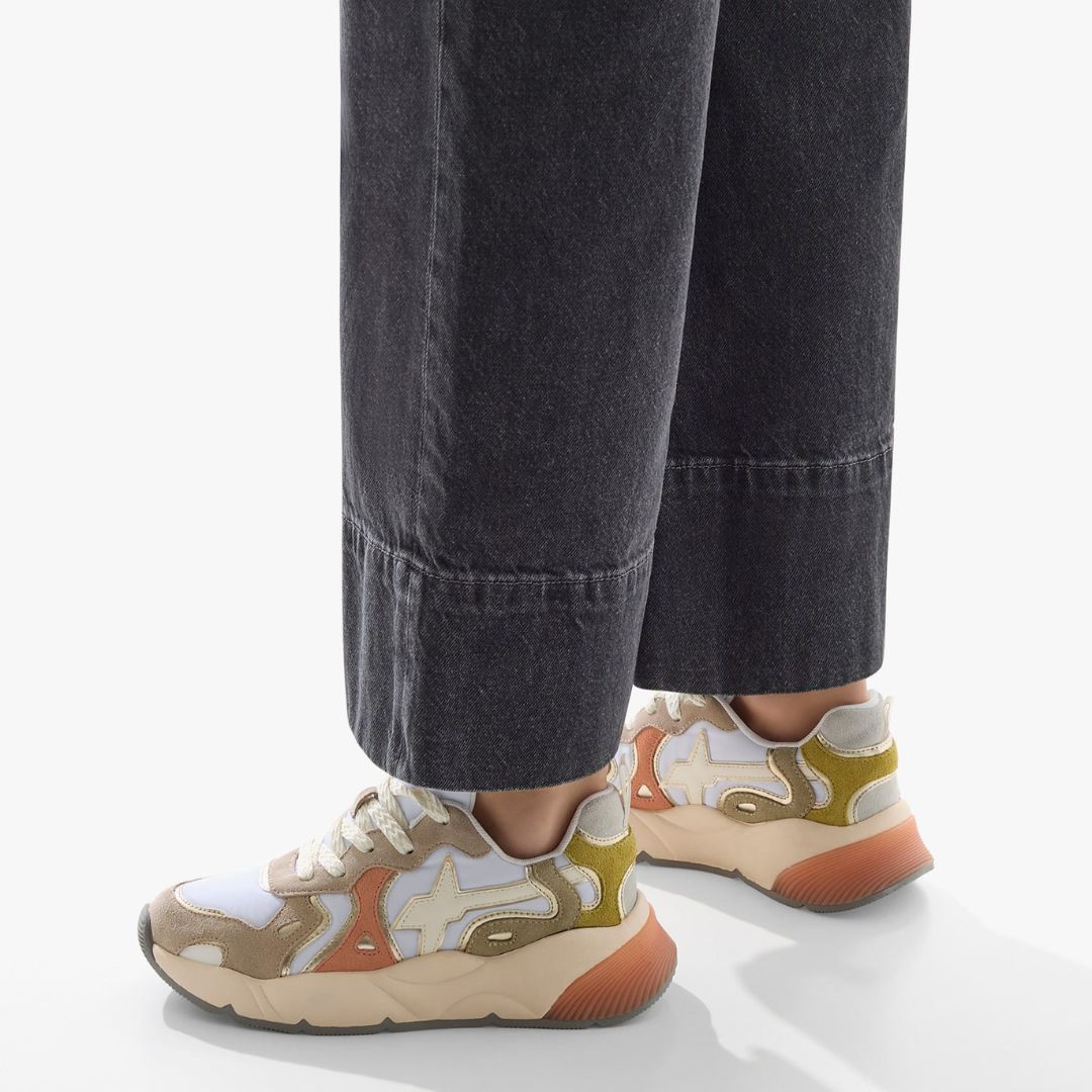 W6YZ Sneakers SARAH 1E03 Beige/Stone/Apricot