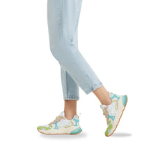 W6YZ SARAH-W Sneakers  Lime-Cipria-Capri
