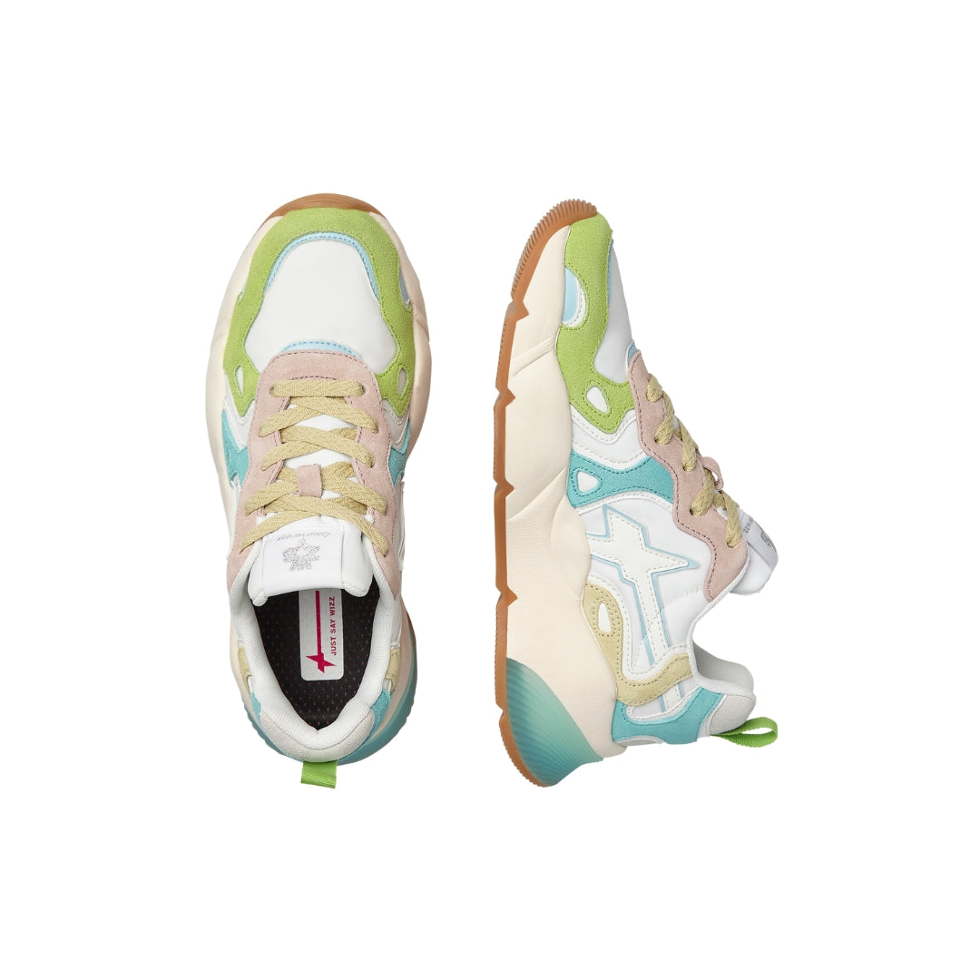 W6YZ SARAH-W Sneakers  Lime-Cipria-Capri