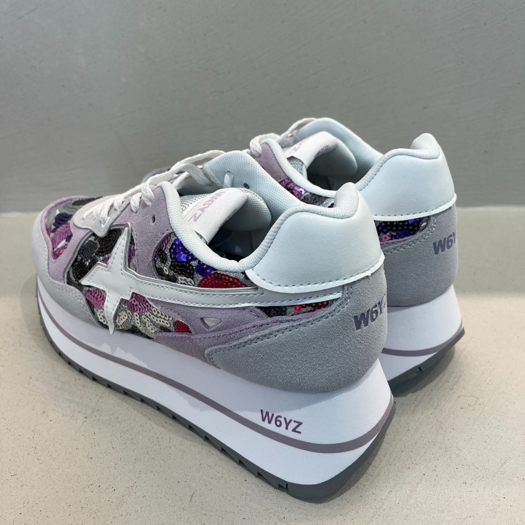W6YZ Sneakers DEVA 2N75 White/Lilla