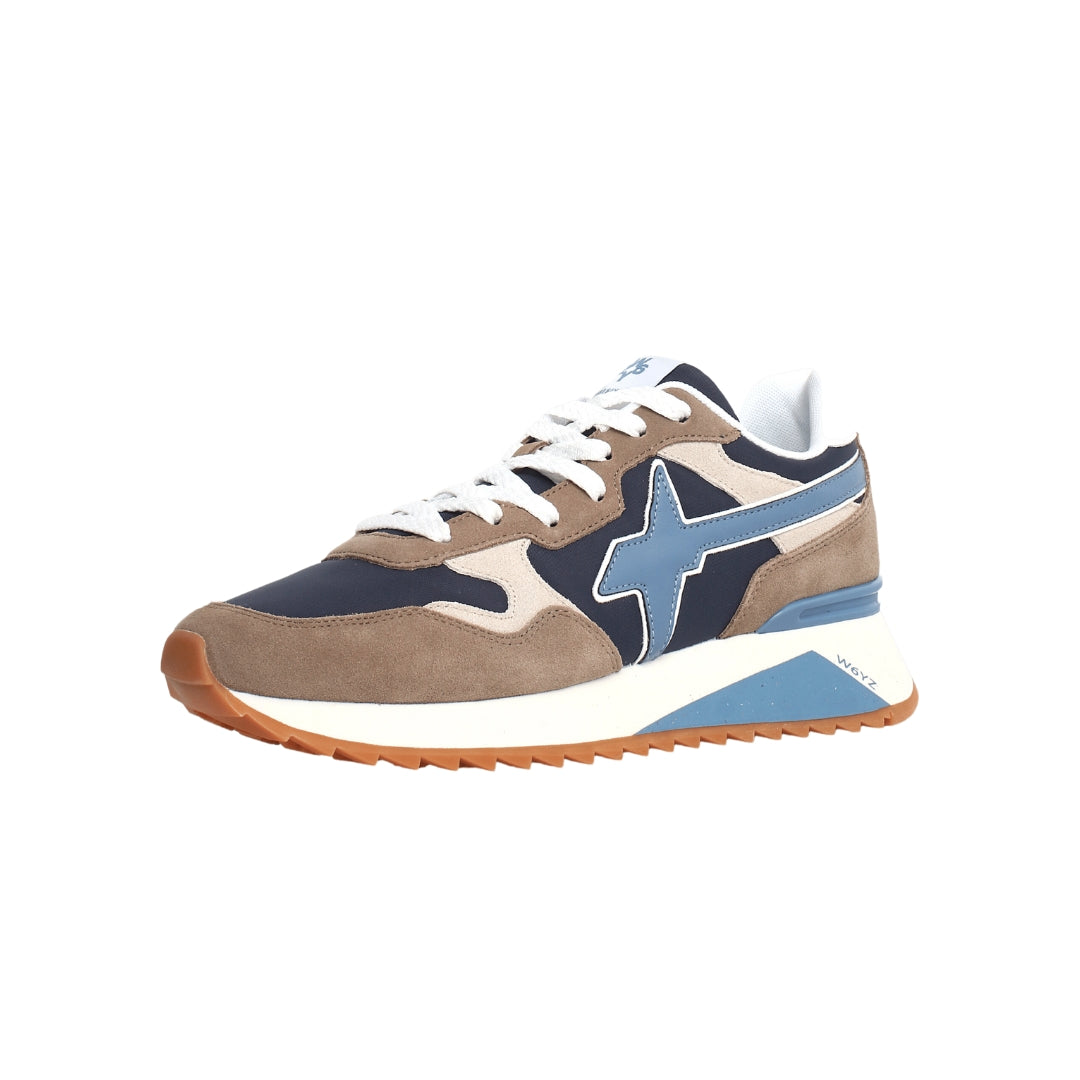 W6YZ YAK-M Sneakers  Taupe-Navy-Celeste
