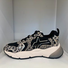 W6YZ SARAH-W Sneakers Donna Black-Brown