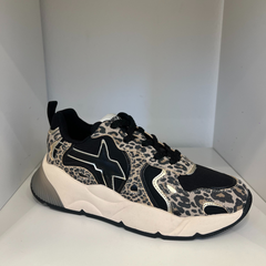 W6YZ SARAH-W Sneakers Donna Black-Brown