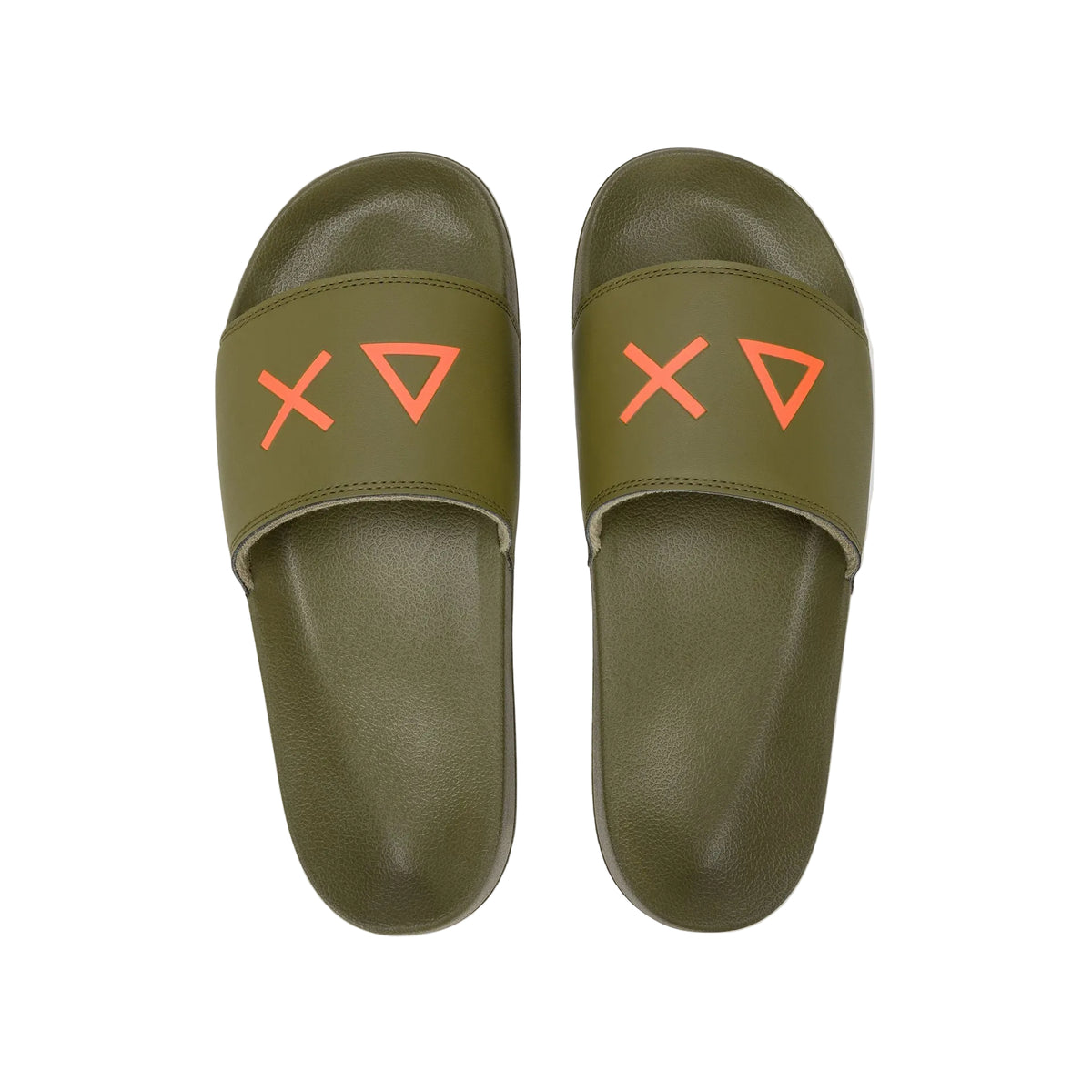 Sun68 Slippers Uomo Militare