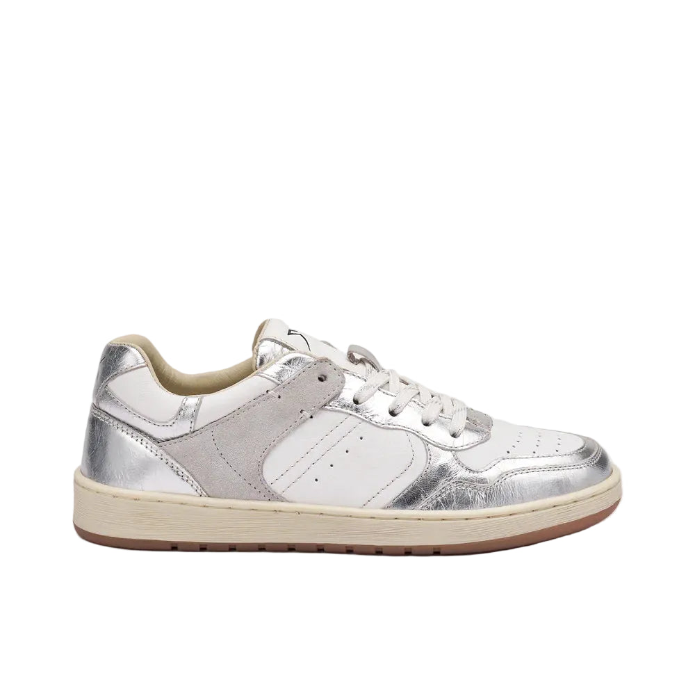 Frau Sneakers Donna Argento/Bianco