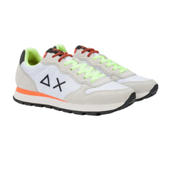 Sun68 Tom Fluo Sneakers Uomo Bianco