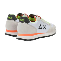 Sun68 Tom Fluo Sneakers Uomo Bianco