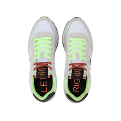 Sun68 Tom Fluo Sneakers Uomo Bianco