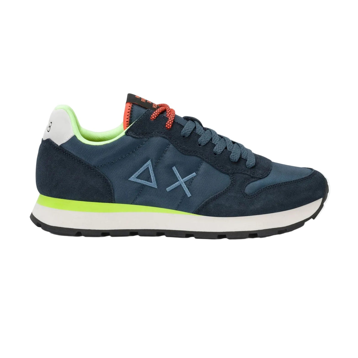 Sun68 Tom Fluo Sneakers Uomo Blue Navy